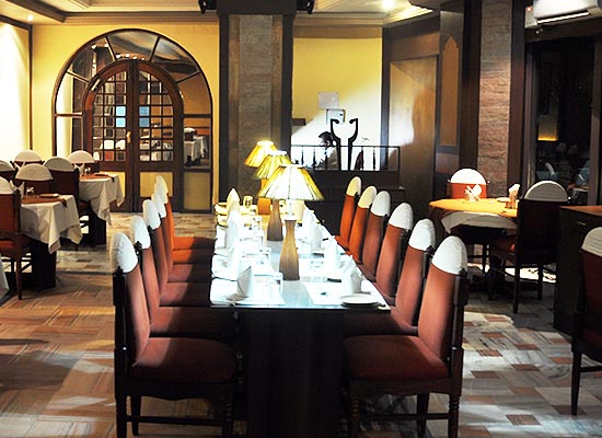 Dining Area at Pallavi International Varanasi
