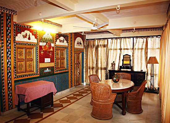 Krishna Prakash Heritage Haveli Jodhpur Sitting Area