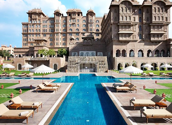 Poolside Fairmont Hotel Jaipur