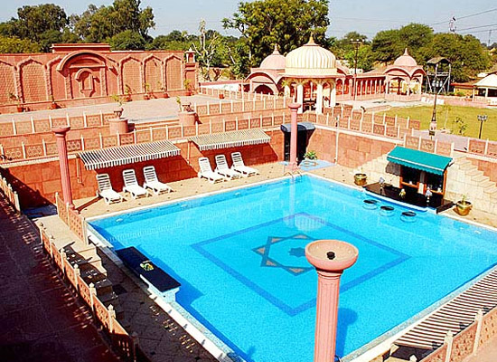 Chokhi Dhani Resort jaipur pool view
