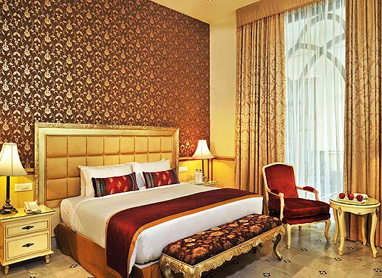 Room at Rajasthali Resort and Spa