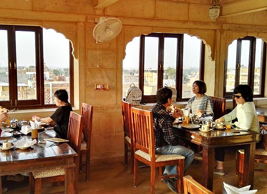 Restaurant at Pleasant Haveli Jaisalmer