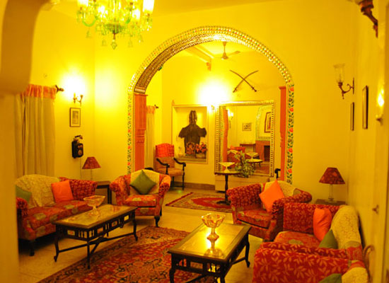 Mahal Khandela Jaipur living areang