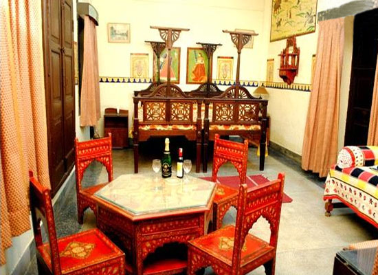 Dining at Ishwari Niwas Heritage Resort Bundi, Rajasthan