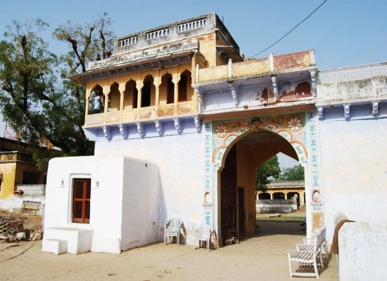 Enterance of Fort Dhamli Pali, Rajasthan